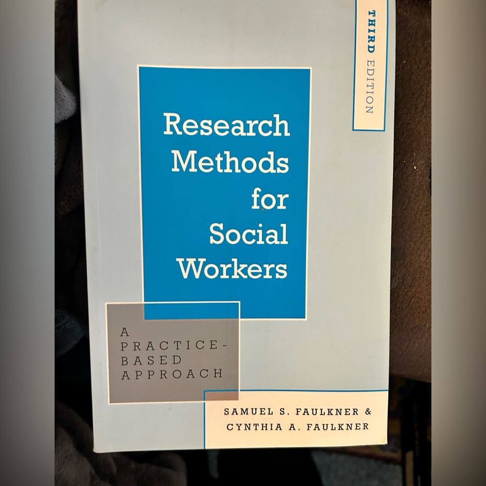 Research Methods for Social Workers Book
